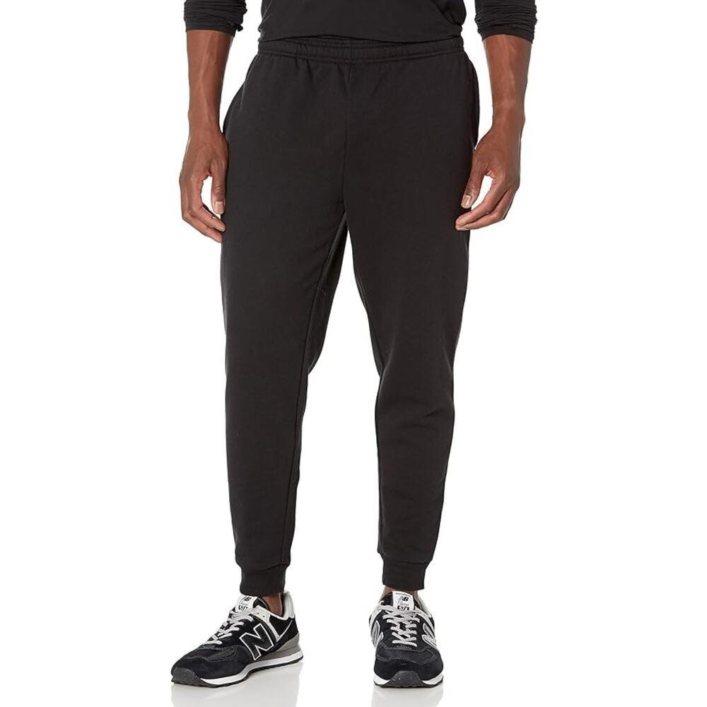 Amazon Essentials Relaxed Joggers Black Sweatpants Men's size XL
